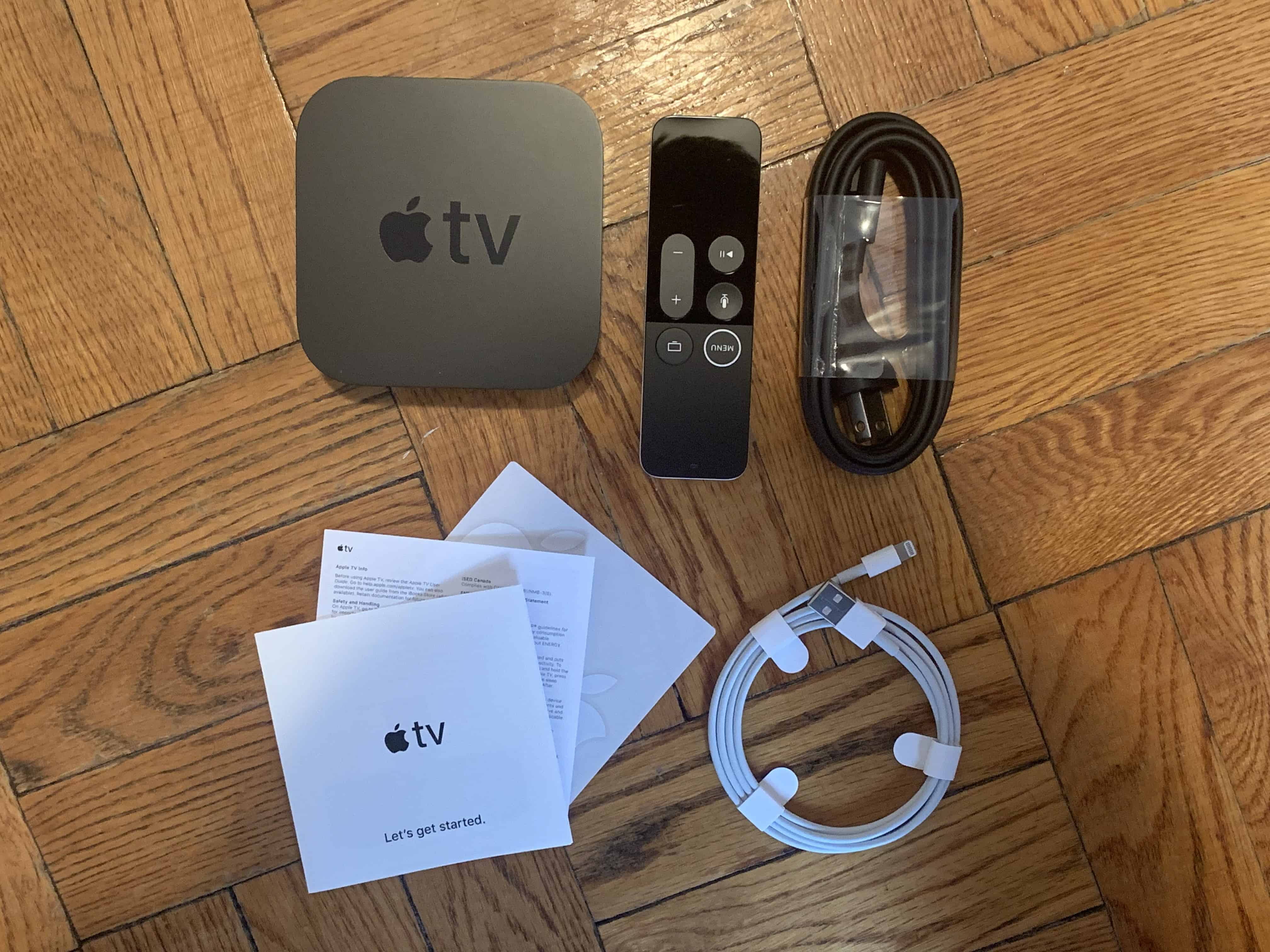 Apple TV 4K review - Apple TV unboxing