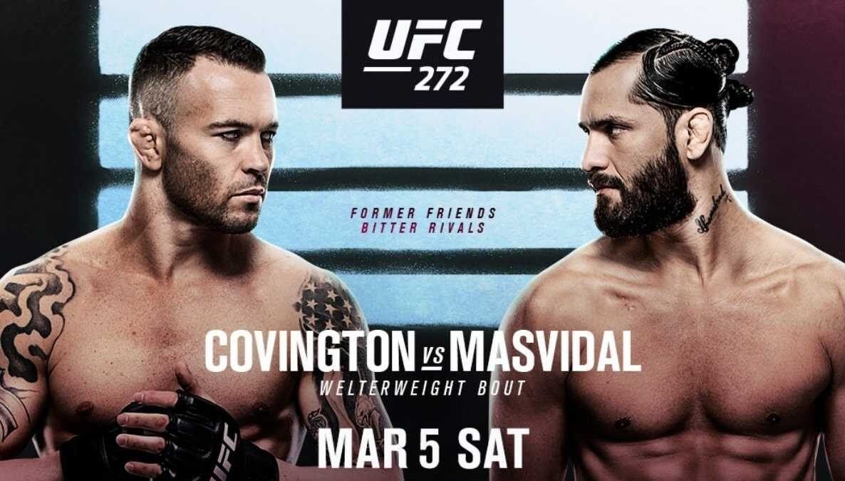 How to Watch UFC 272: Covington vs. Masvidal